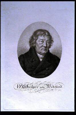 Prenten\5500\5532.jpg; P05532; Portret Freiherr von Wedekind, G.